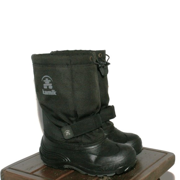 LIKE NEW-Insulated Unisex Winter Boots-Black - Picture 6 of 7